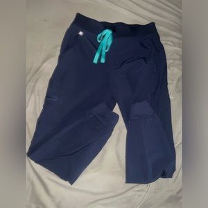 figs scrubs xs petite navy